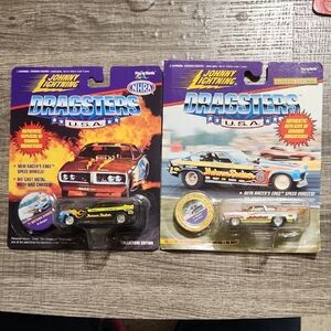 Dragsters U.S.A. Toy Cars - Black and Blue